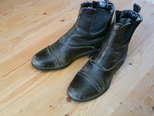Ariat Reitstiefeletten Damen Echtleder Braun 38,5 deutlich gebraucht aber intakt
