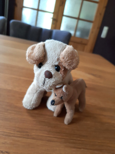 Stofftier hunde neu - 2,