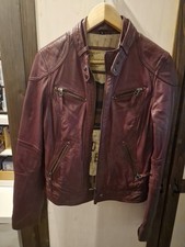 Oakwood Lederjacke Damen M Echt Leder