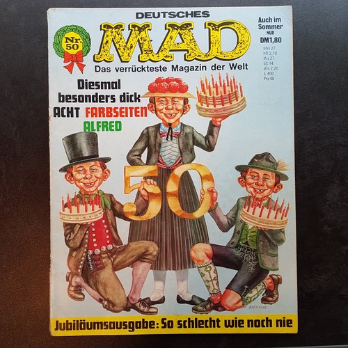 Deutsches mad magazin heft - magazin, *heft