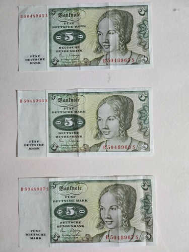 Geldschein 1980 - geldschein, (3x)