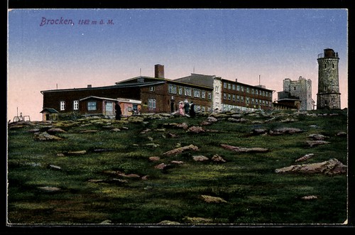 Brocken hotel aussichtsturm - brocken,, hotel,