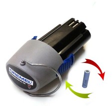 Reparatur Zellentausch  für Dremel Akku  9,6 V  mit 2.0 Ah 785