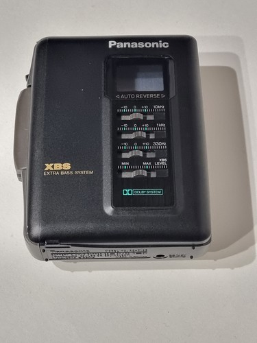 Panasonic walkman xbs p165 - panasonic, rq-p165