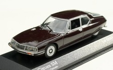 Citroen SM Bj. 1970-1975, granatrot, Minichamps-Modell im M. 1:43, OVP