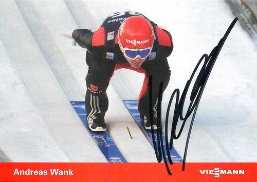 Autogramm andreas wank - andreas,