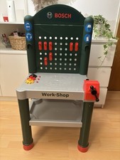 Theo Klein Bosch Kinder Werkstatt Werkbank Spielzeug gebraucht