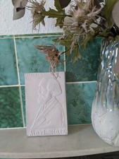 Relief - Porzellanmedaille Karl Marx - Biskuitporzellan, Wallendorf Thüringen