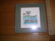 Original radierung signiert - original, /