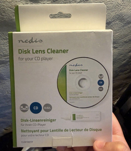 Nedis disk linsenreiniger für - disk-linsenreiniger,