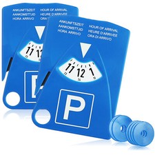2x Parkscheibe mit