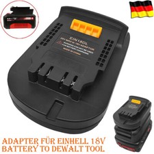 Akku-Adapter-Konverter für Einhell 18V Li-Ion zu für Dewalt 18V Elektrowerkzeug