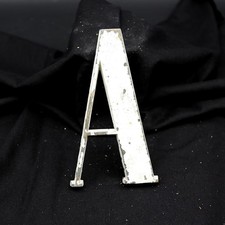 Vintage Messing Buchstabe S