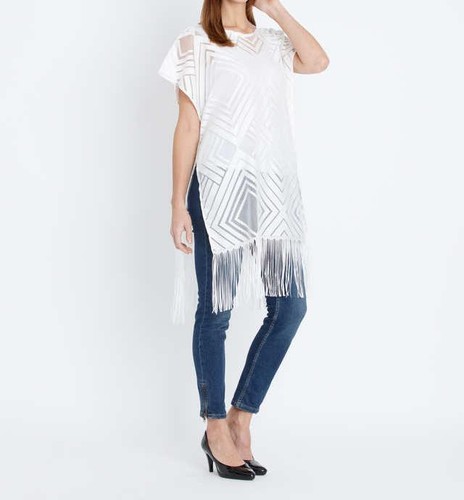 Tunika weiß one size damen - one,