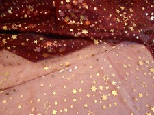 ca. 3 Meter weinroter Organza