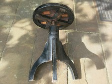 Antiker Klavierhocker Jugendstil Klavierhocker Sitzfläche gemustert 1900/20