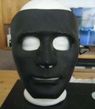 Phantom Masken- weiss +schwarz-NEU Halloween-Karneval-Party