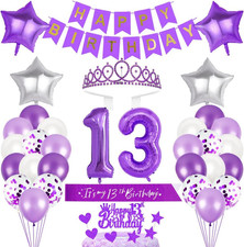 13. Geburtstagsdeko Mädchen