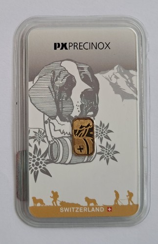 Goldbarren precinox - 1g,