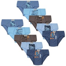 10 Jungen Slips Baumwolle