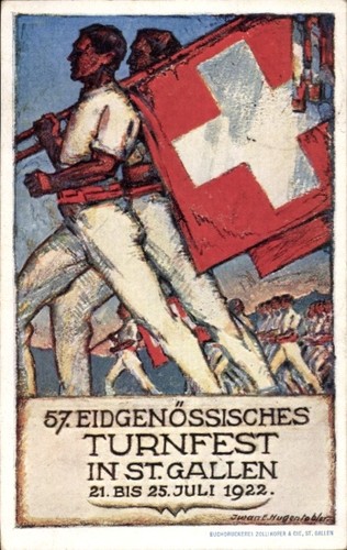 Künstler hugentobler - ak,