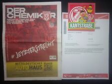 3x HFC Hallescher FC - FSV Zwickau 2021/22 3.BL Programm + Ticket PaH + Ultra St