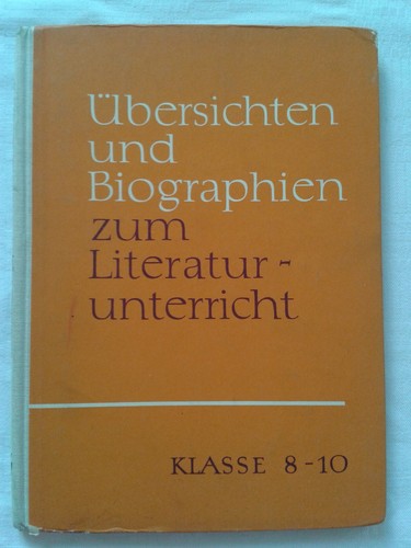 übersichten und biographien - Übersichten,