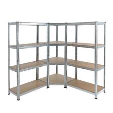 Steckregal Eckregal Lagerregal Kellerregal Metallregal verzinkt 160x150x40 cm