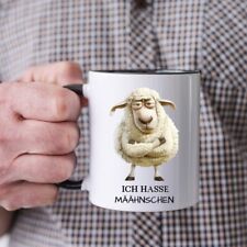 Tasse Schaf mit Spruch