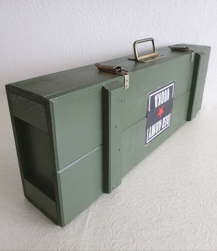 Red army holz - army, leer