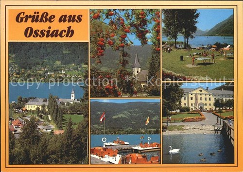 Ossiach ossiacher see tretboot - ossiacher,