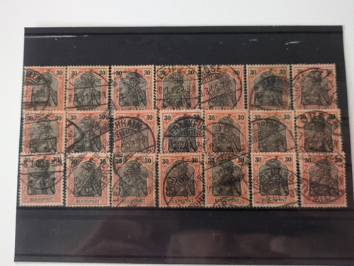 Gestempelt germania - 59,