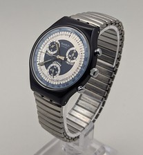 Swatch Chrono SILVER STAR SCN102 Herren Armbanduhr Vintage