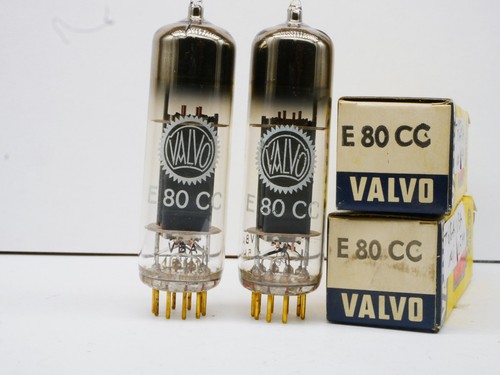 Matched pair e80cc valvo - pair,