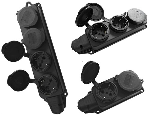 Schukokupplung schuko ip44 - schukokupplung,