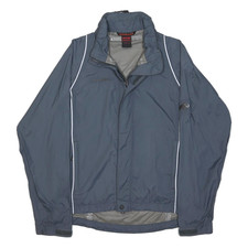 Mammut herren blau grau zip - herren,