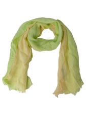 ETRO Damen Tuch Schal Leinen Grün Gelb Casual 192x68 cm