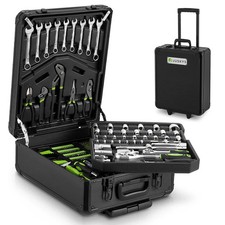 Werkzeugkoffer Werkzeugtrolley gefüllt bestückt Werkzeug Werkzeugkiste B-WARE