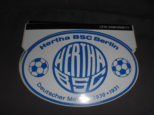 Hertha bsc berlin aufkleber - hertha,