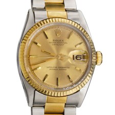 Rolex Datejust Mens 2Tone