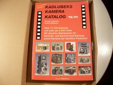 KADLUBEKS KAMERA KATALOG - für den Sammler historischer Kameras