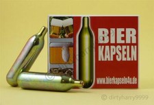 40 x Bierkapseln Co2 16g Patronen für Biermaxx, Bierzapfanlage, Partyfass
