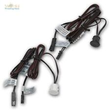 LED Schalter mit Dimmer, 12V DC/3A, weiß/schwarz, Möbel-Einbau-Schalter-Dimmer