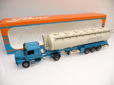 Tekno 1:50 Scania Hauber I 143M Siloauflieger 2a / 3a " Scania " Werbemodell