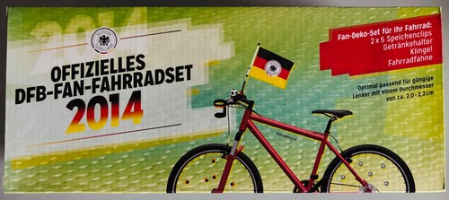 Dfb fan fahrrad set - fan,