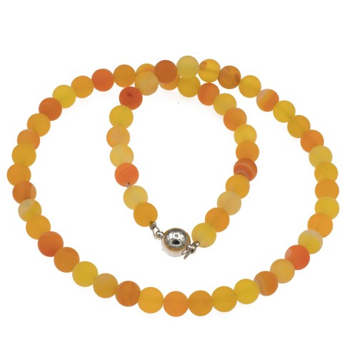 Kette mit achat marmoriert - achat,
