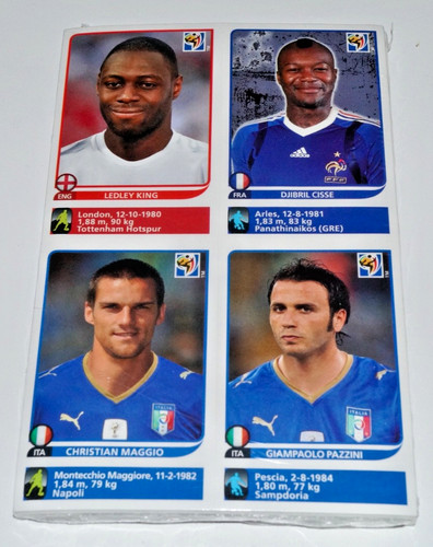 Panini world cup south - world,