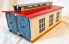 Kibri Lokomotivschuppen 0/49/58 absolute Rarität ca. 1952 lakiertes Blech