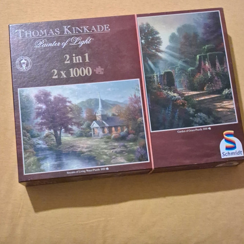 Schmidt puzzle 2in1 - puzzle, 2x1000