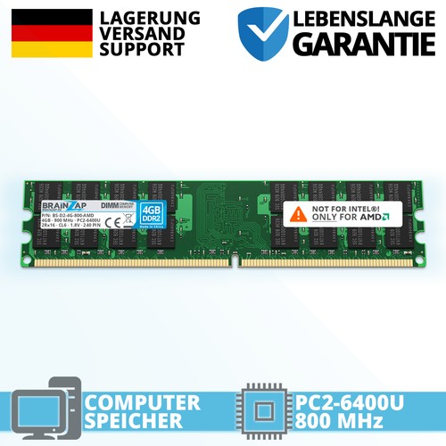 4gb ddr2 ram pc2 6400u - ddr2, pc2-6400u